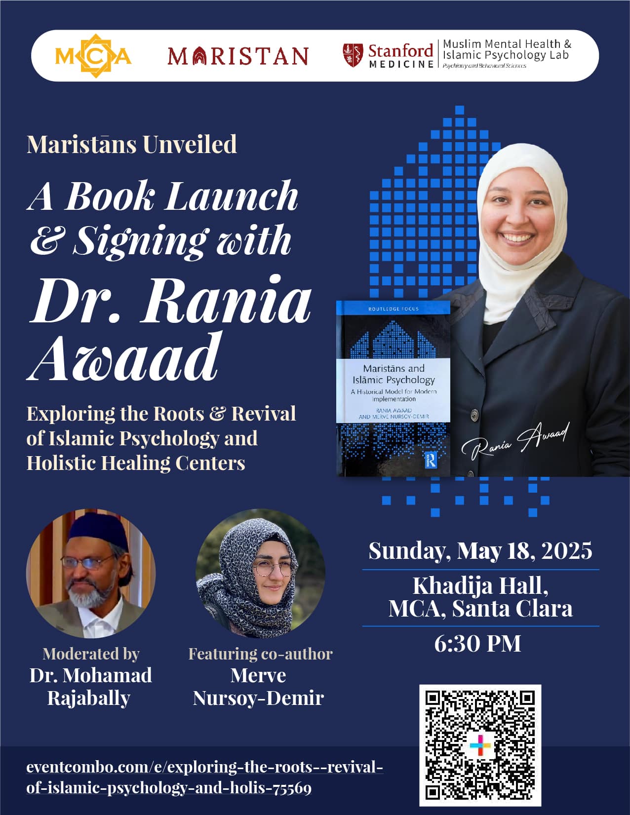 Maristāns Unveiled: A Book Launch & Signing with Dr. Rania Awaad