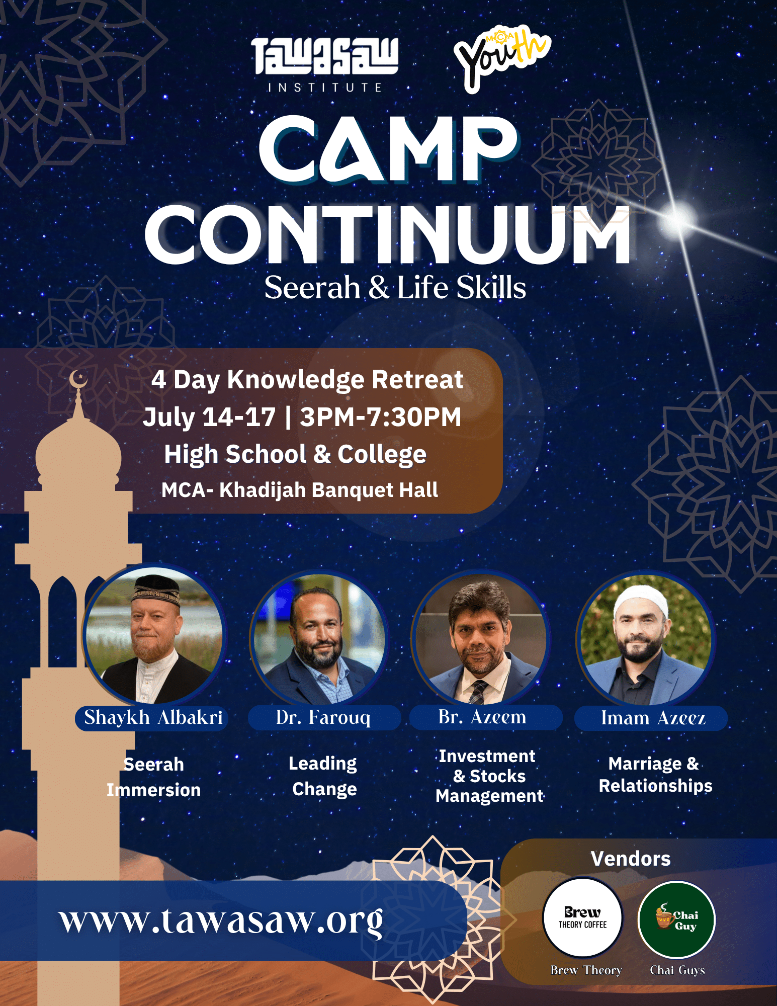 Tawasaw Camp Continuum for Highschoolers