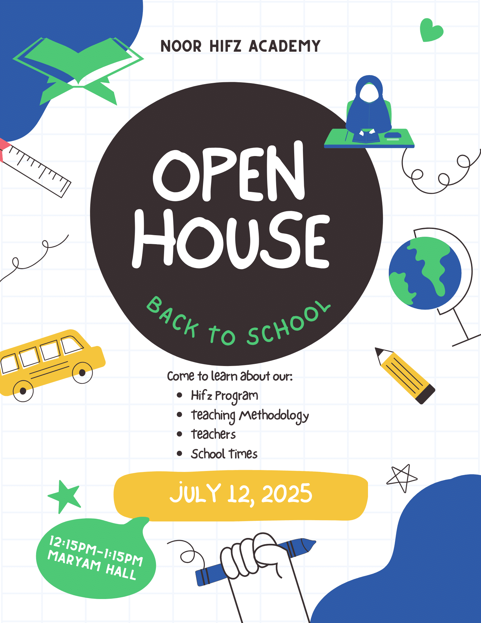 Noor Hifz Academy Open House