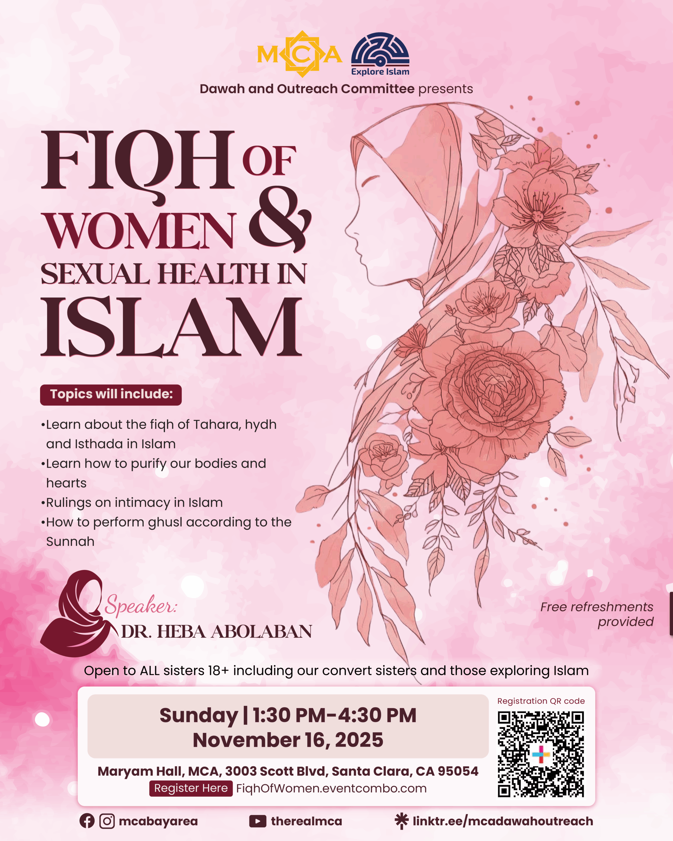 Fiqh of Women & Sexual Health in Islam (Sisters Ages 18+)
