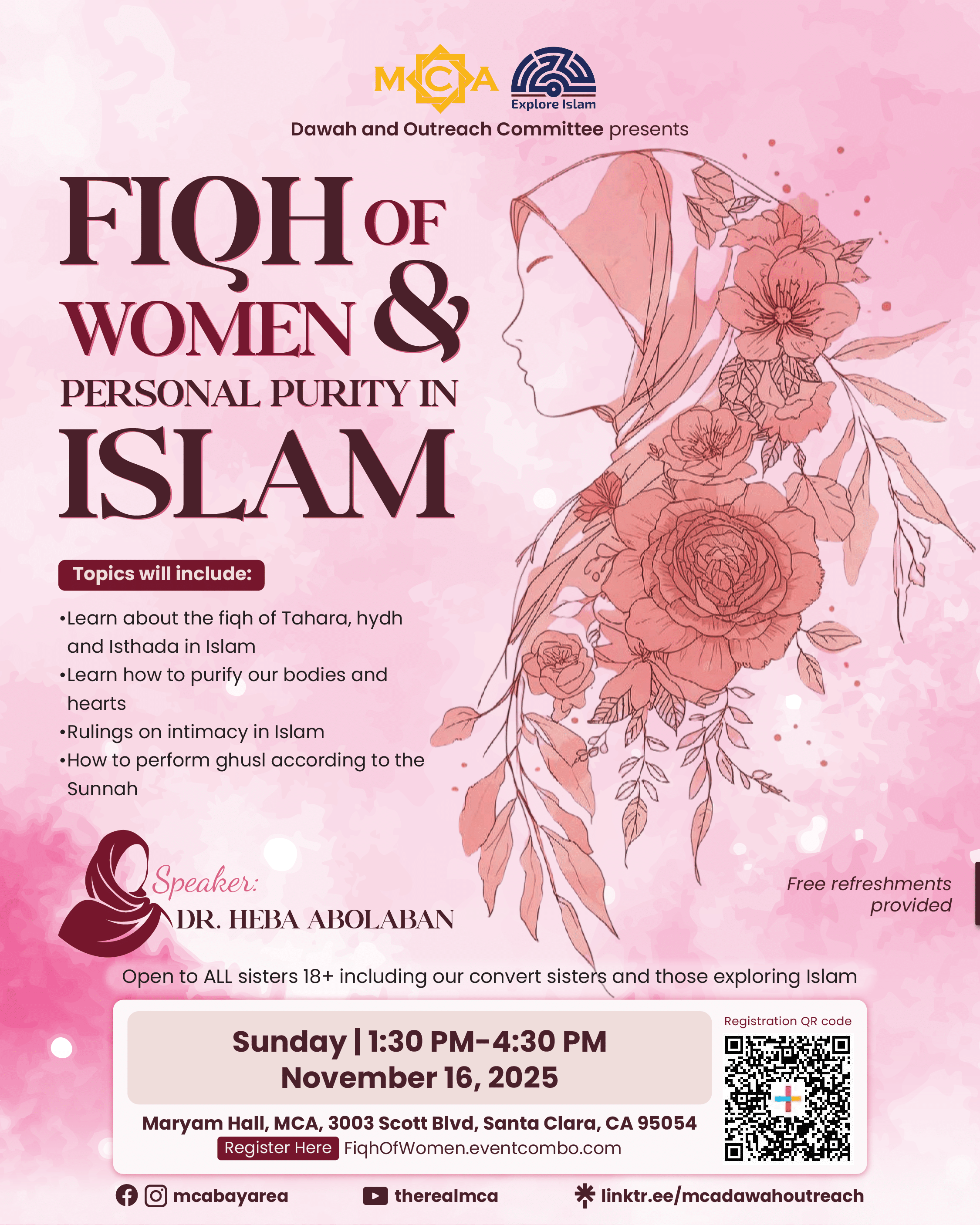 Fiqh of Women & Personal Purity in Islam (Sisters Ages 18+)