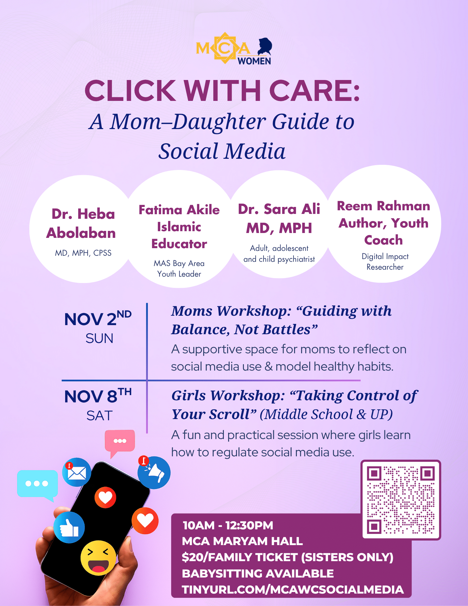 Click with Care: A Mom–Daughter Social Media Guide