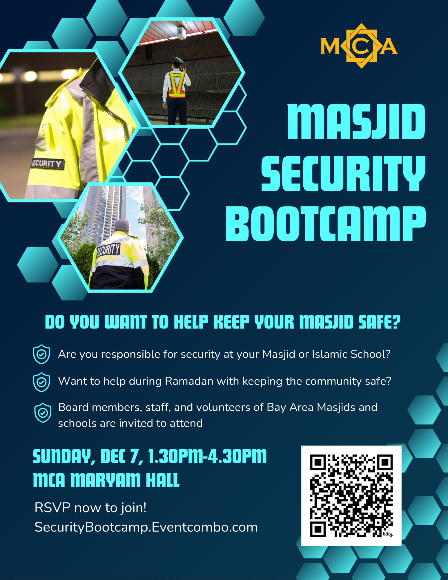Ramadan Masjid Security Bootcamp