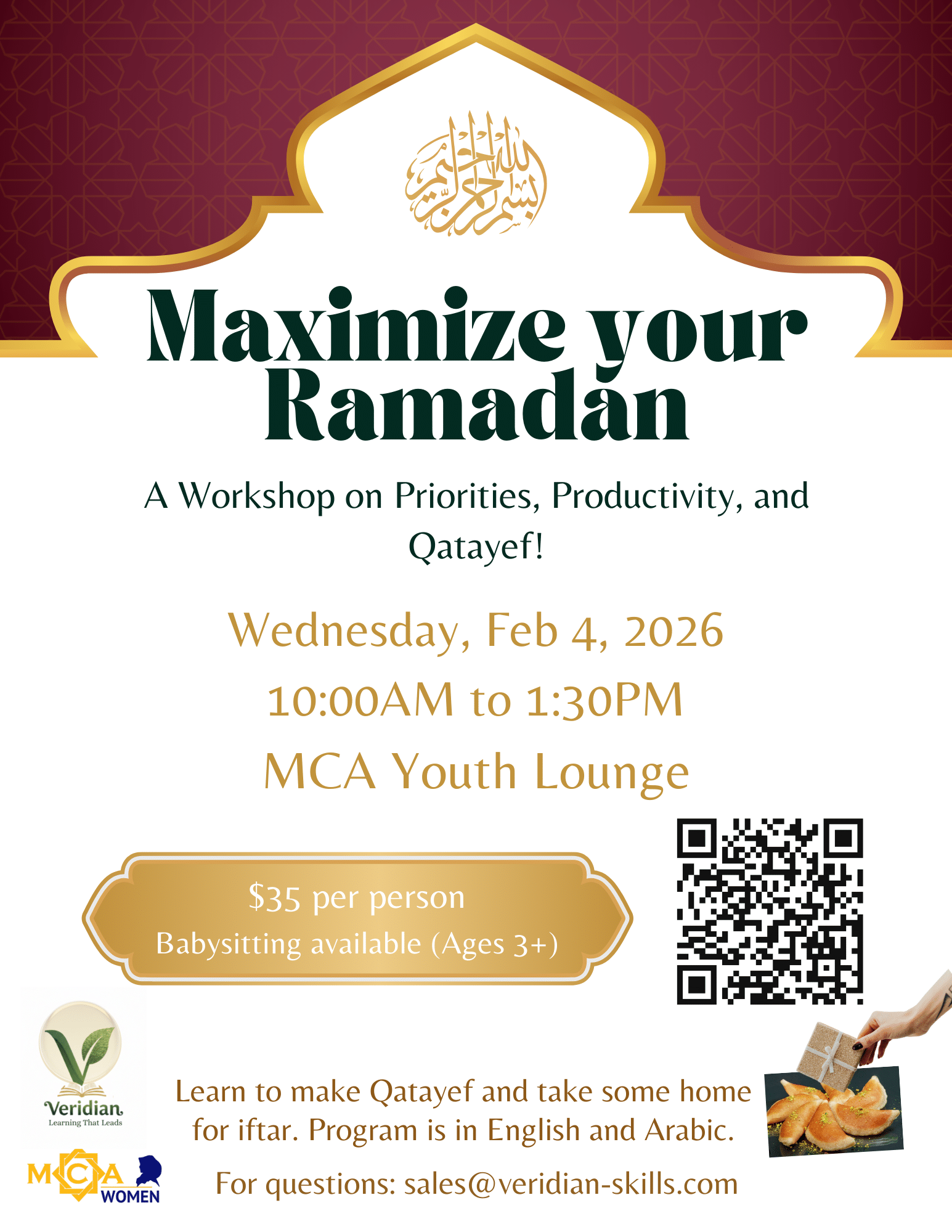 Maximize Your Ramadan: Workshop on Balance During Ramadan