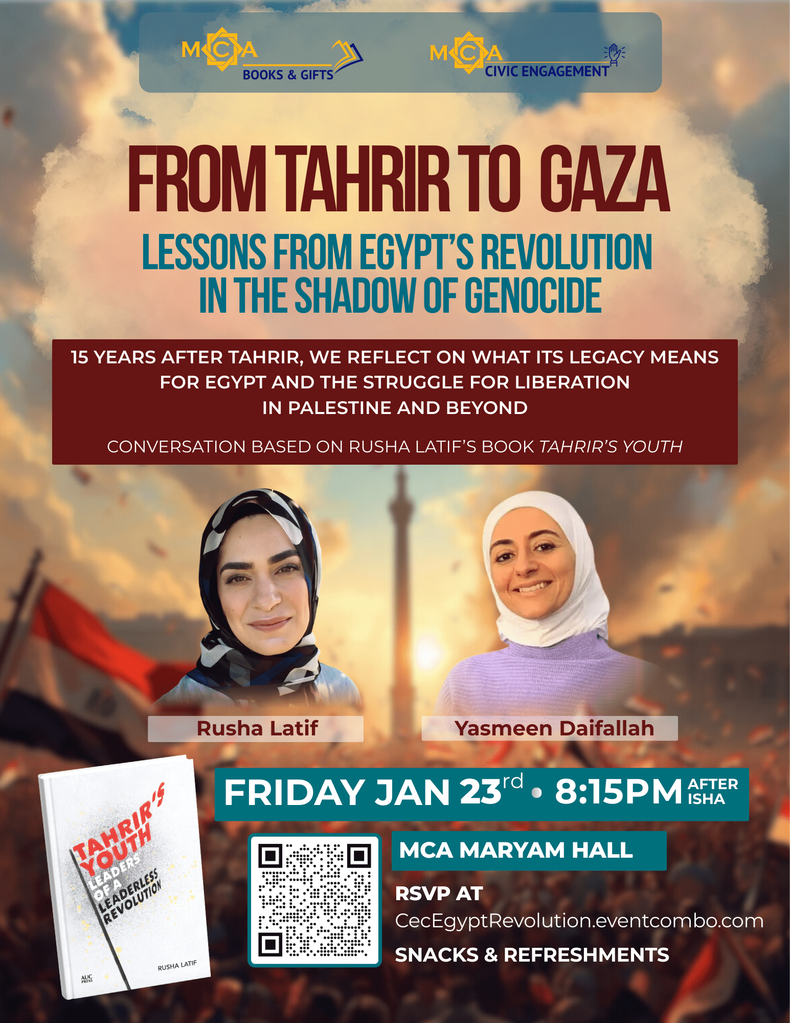 From Tahrir to Gaza: Lessons from Egypt’s Revolution