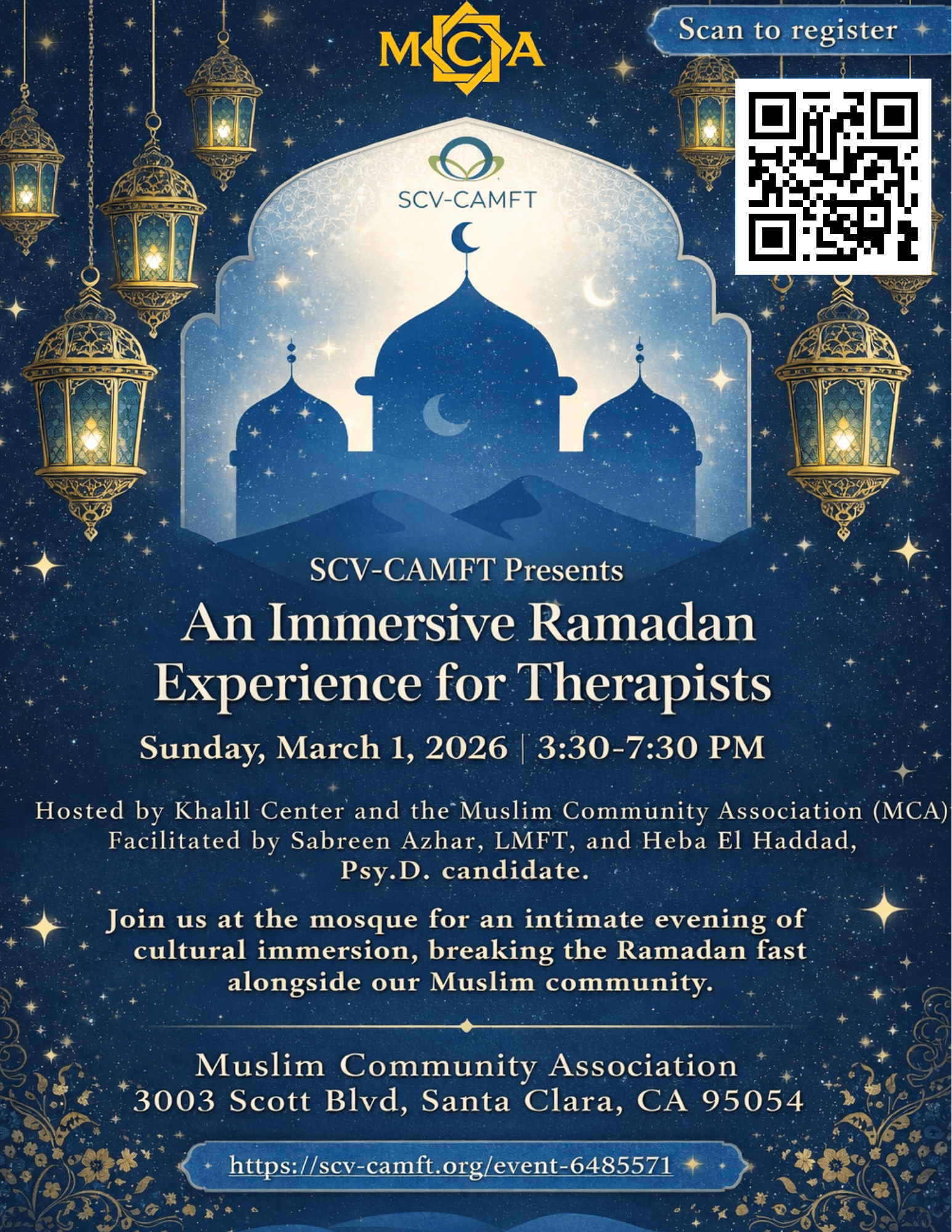 Immersive Ramadan Experience for Therapists
