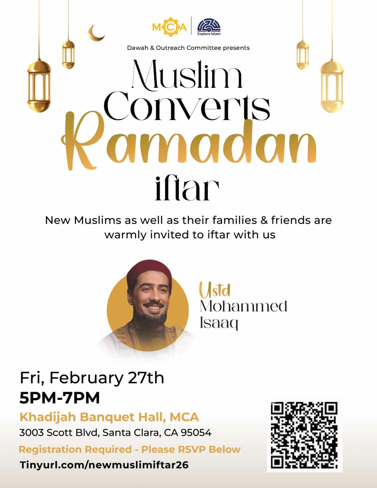 Muslim Converts Ramadan Iftar