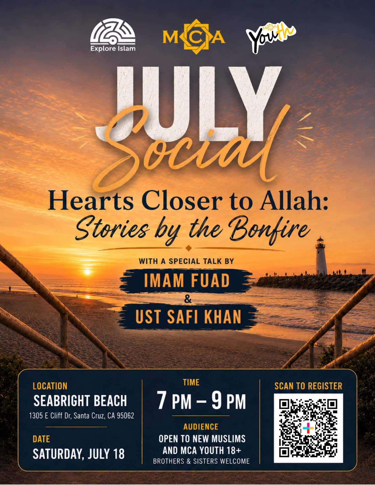 July Social: Hearts Closer to Allah, Stories by the Bonfire