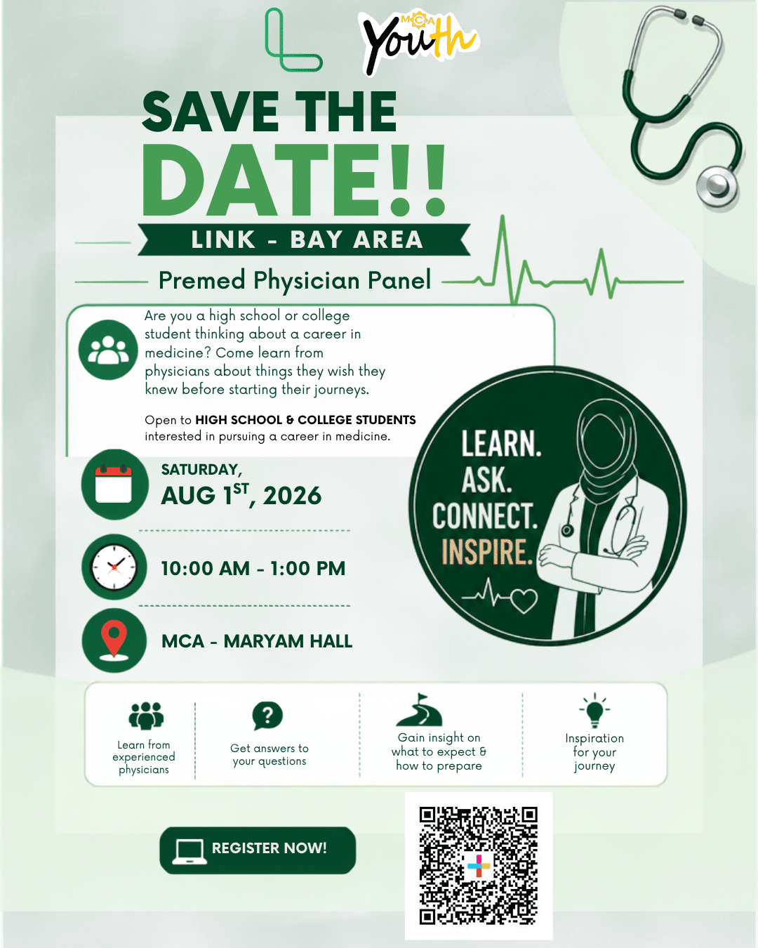 Careers in Medicine – MCA Youth x Link Collab