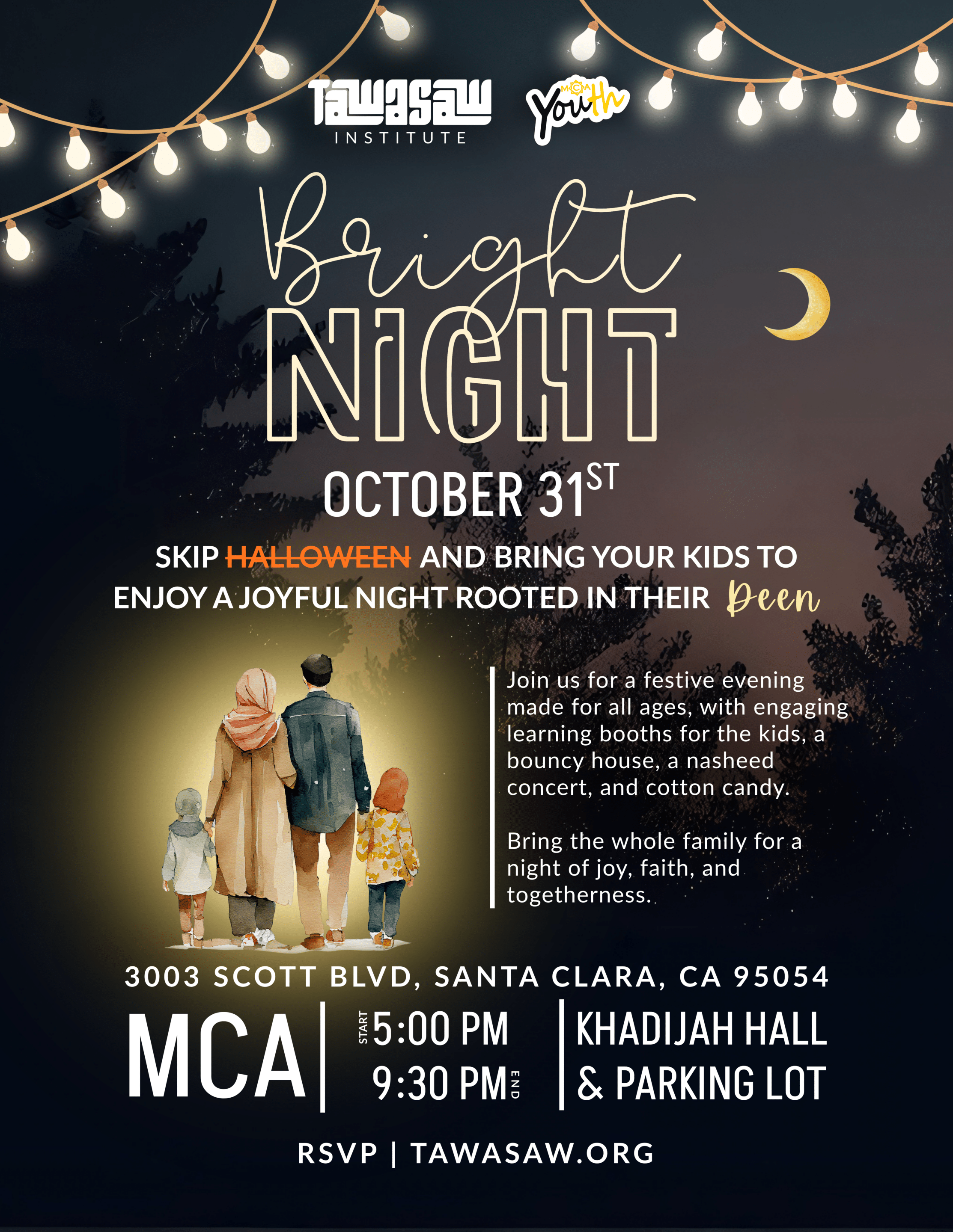 Bright night
